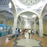 Станция метро Алишера Навои вошла в число самых красивых станций метро всего мира